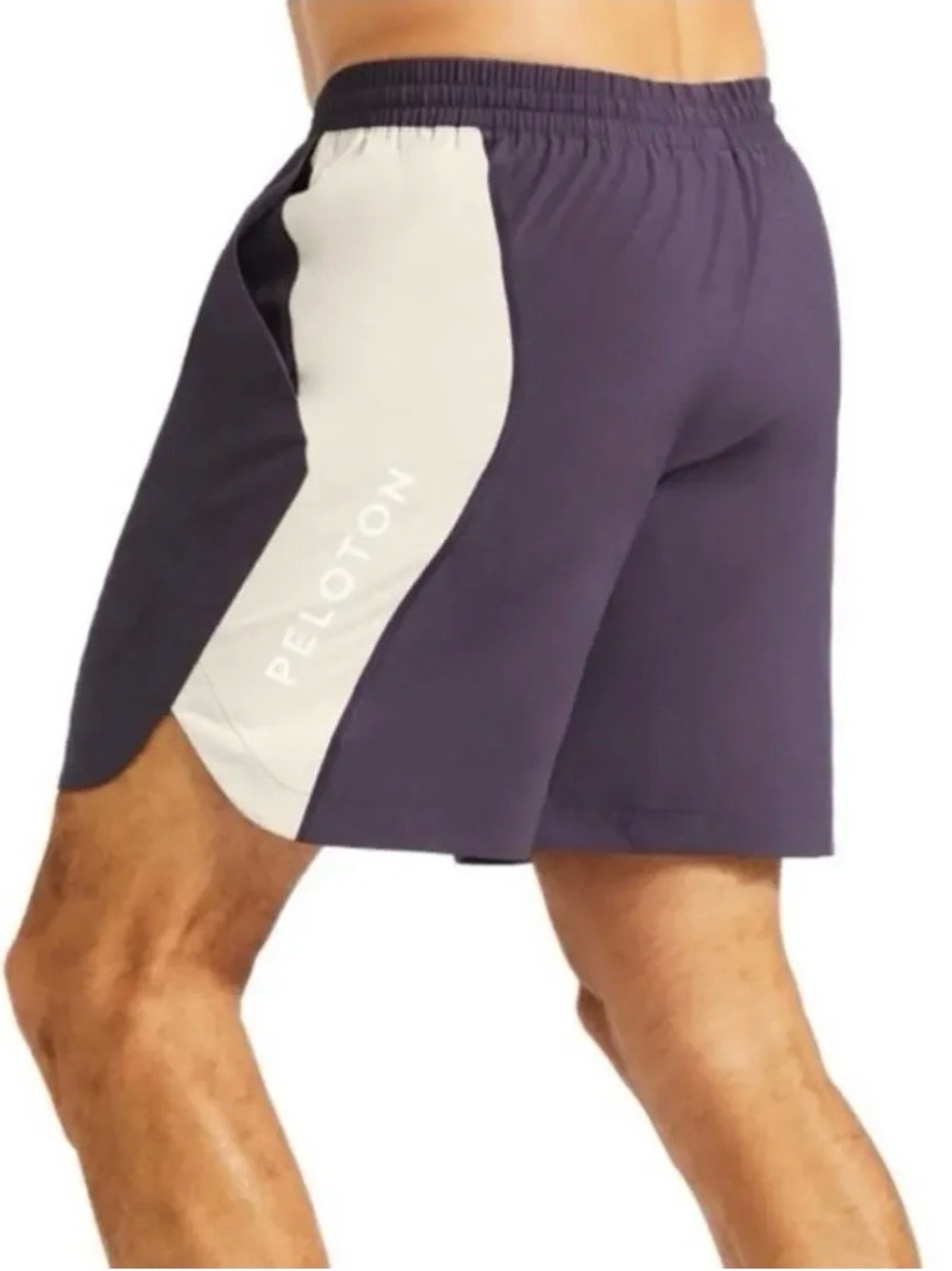 Peloton Men’s Athletic Workout Shorts in Dark Purple Size Medium